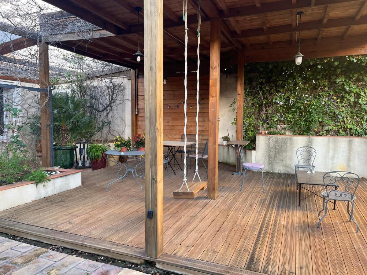 Maison Chaleureuse Avec Grande Terrasse Nîmes Kültér fotó